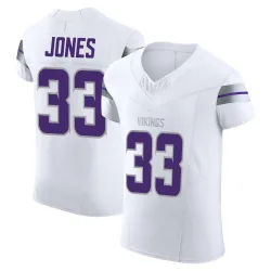 Men's Aaron Jones Minnesota Vikings No.33 Elite Alternate Vapor F.U.S.E. Jersey - White