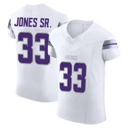 Men's Aaron Jones Sr. Minnesota Vikings No.33 Elite Alternate Vapor F.U.S.E. Jersey - White