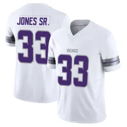 Men's Aaron Jones Sr. Minnesota Vikings No.33 Limited Alternate Vapor F.U.S.E. Jersey - White