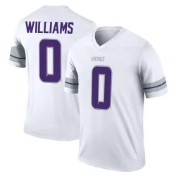 Men's Alex Williams Minnesota Vikings No.0 Legend Alternate Jersey - White