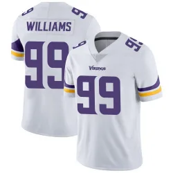 Men's Alex Williams Minnesota Vikings No.99 Limited Vapor Untouchable Jersey - White