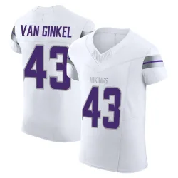 Men's Andrew Van Ginkel Minnesota Vikings No.43 Elite Alternate Vapor F.U.S.E. Jersey - White