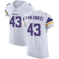 Men's Andrew Van Ginkel Minnesota Vikings No.43 Elite Vapor Untouchable Jersey - White