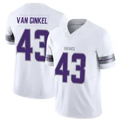 Men's Andrew Van Ginkel Minnesota Vikings No.43 Limited Alternate Vapor F.U.S.E. Jersey - White