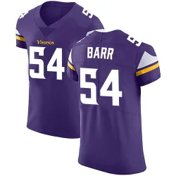 Men's Anthony Barr Minnesota Vikings No.54 Elite Team Color Vapor Untouchable Jersey - Purple