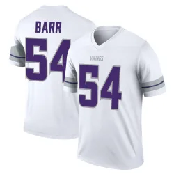 Men's Anthony Barr Minnesota Vikings No.54 Legend Alternate Jersey - White