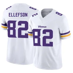 Men's Ben Ellefson Minnesota Vikings No.82 Limited Vapor F.U.S.E. Jersey - White