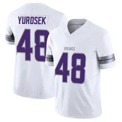 Men's Ben Yurosek Minnesota Vikings No.48 Limited Alternate Vapor F.U.S.E. Jersey - White