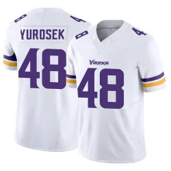 Men's Ben Yurosek Minnesota Vikings No.48 Limited Vapor F.U.S.E. Jersey - White