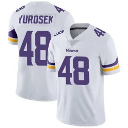 Men's Ben Yurosek Minnesota Vikings No.48 Limited Vapor Untouchable Jersey - White