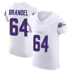 Men's Blake Brandel Minnesota Vikings No.64 Elite Alternate Vapor F.U.S.E. Jersey - White