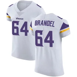 Men's Blake Brandel Minnesota Vikings No.64 Elite Vapor Untouchable Jersey - White