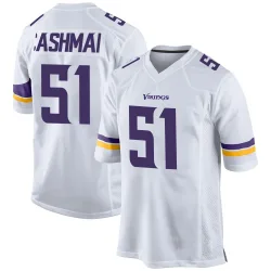 Men's Blake Cashman Minnesota Vikings No.51 Game Jersey - White