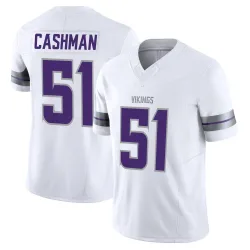 Men's Blake Cashman Minnesota Vikings No.51 Limited Alternate Vapor F.U.S.E. Jersey - White