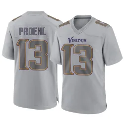 Men's Blake Proehl Minnesota Vikings No.13 Game Atmosphere Fashion Jersey - Gray