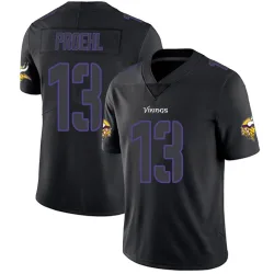 Men's Blake Proehl Minnesota Vikings No.13 Limited Jersey - Black Impact