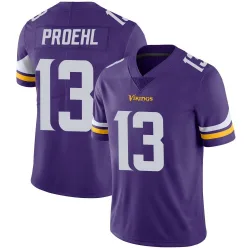 Men's Blake Proehl Minnesota Vikings No.13 Limited Team Color Vapor Untouchable Jersey - Purple