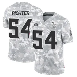 Men's Bo Richter Minnesota Vikings No.54 Limited 2024 Salute to Service Jersey - Arctic Camo