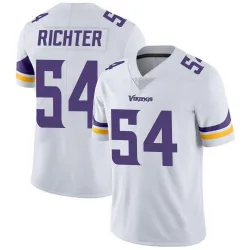 Men's Bo Richter Minnesota Vikings No.54 Limited Vapor Untouchable Jersey - White