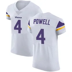 Men's Brandon Powell Minnesota Vikings No.4 Elite Vapor Untouchable Jersey - White
