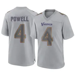 Men's Brandon Powell Minnesota Vikings No.4 Game Atmosphere Fashion Jersey - Gray