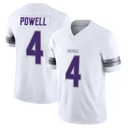 Men's Brandon Powell Minnesota Vikings No.4 Limited Alternate Vapor F.U.S.E. Jersey - White