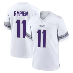Men's Brett Rypien Minnesota Vikings No.11 Game Alternate Jersey - White