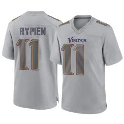 Men's Brett Rypien Minnesota Vikings No.11 Game Atmosphere Fashion Jersey - Gray