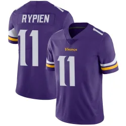 Men's Brett Rypien Minnesota Vikings No.11 Limited Team Color Vapor Untouchable Jersey - Purple
