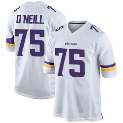 Men's Brian O'Neill Minnesota Vikings No.75 Game Jersey - White