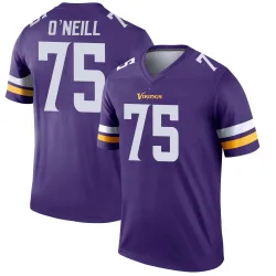 Men's Brian O'Neill Minnesota Vikings No.75 Legend Jersey - Purple