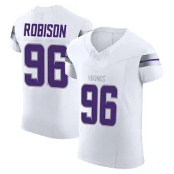 Men's Brian Robison Minnesota Vikings No.96 Elite Alternate Vapor F.U.S.E. Jersey - White