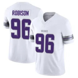 Men's Brian Robison Minnesota Vikings No.96 Limited Alternate Vapor F.U.S.E. Jersey - White
