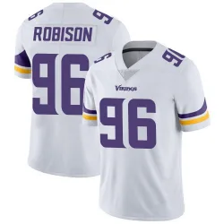 Men's Brian Robison Minnesota Vikings No.96 Limited Vapor Untouchable Jersey - White