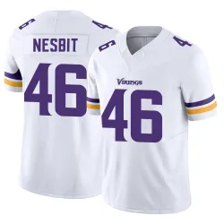 Men's Bryson Nesbit Minnesota Vikings No.46 Limited Vapor F.U.S.E. Jersey - White