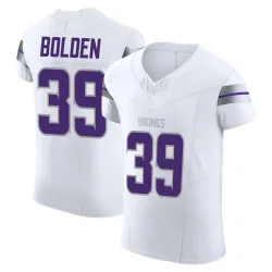 Men's Bubba Bolden Minnesota Vikings No.39 Elite Alternate Vapor F.U.S.E. Jersey - White