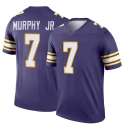Men's Byron Murphy Jr. Minnesota Vikings No.7 Legend Classic Jersey - Purple