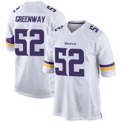 Men's Chad Greenway Minnesota Vikings No.52 Game Jersey - White