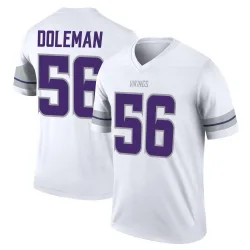 Men's Chris Doleman Minnesota Vikings No.56 Legend Alternate Jersey - White