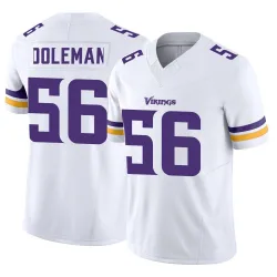 Men's Chris Doleman Minnesota Vikings No.56 Limited Vapor F.U.S.E. Jersey - White