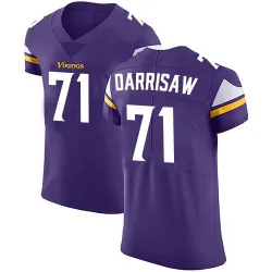 Men's Christian Darrisaw Minnesota Vikings No.71 Elite Team Color Vapor Untouchable Jersey - Purple