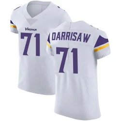 Men's Christian Darrisaw Minnesota Vikings No.71 Elite Vapor Untouchable Jersey - White
