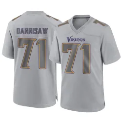 Men's Christian Darrisaw Minnesota Vikings No.71 Game Atmosphere Fashion Jersey - Gray