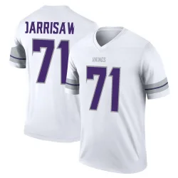 Men's Christian Darrisaw Minnesota Vikings No.71 Legend Alternate Jersey - White