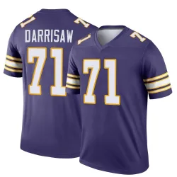 Men's Christian Darrisaw Minnesota Vikings No.71 Legend Classic Jersey - Purple