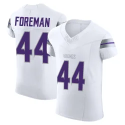 Men's Chuck Foreman Minnesota Vikings No.44 Elite Alternate Vapor F.U.S.E. Jersey - White