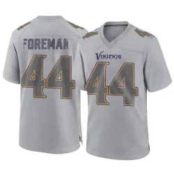Men's Chuck Foreman Minnesota Vikings No.44 Game Atmosphere Fashion Jersey - Gray