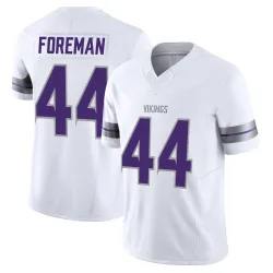 Men's Chuck Foreman Minnesota Vikings No.44 Limited Alternate Vapor F.U.S.E. Jersey - White