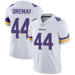 Men's Chuck Foreman Minnesota Vikings No.44 Limited Vapor Untouchable Jersey - White