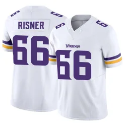 Men's Dalton Risner Minnesota Vikings No.66 Limited Vapor F.U.S.E. Jersey - White